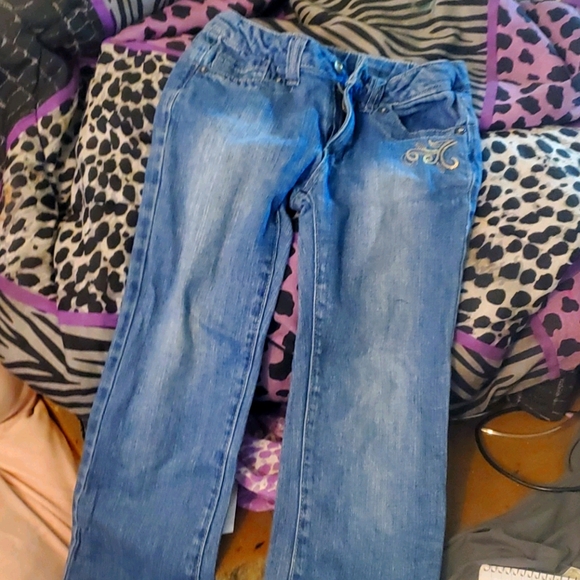 Faded Glory Other - Blue jeans 👖with silver trim around the pockets